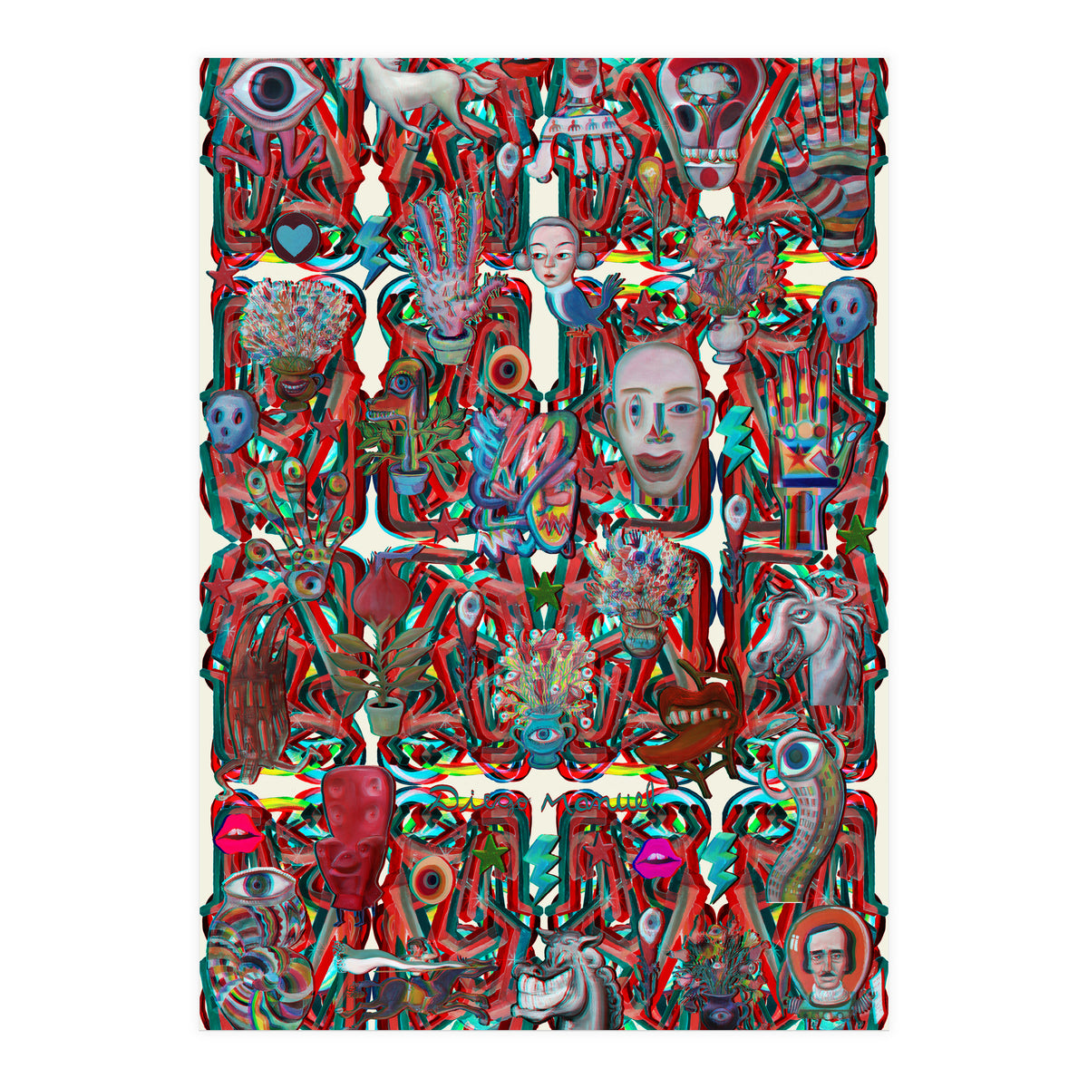 Formas 14 34 3d And Pop 5 (Print Only)