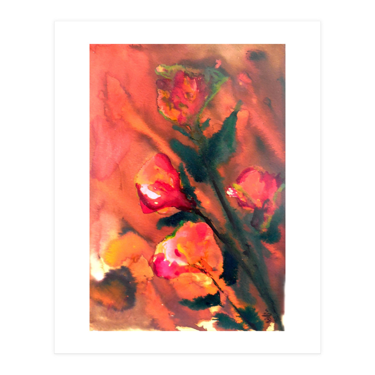 Bloom Like A Flower (Print Only)