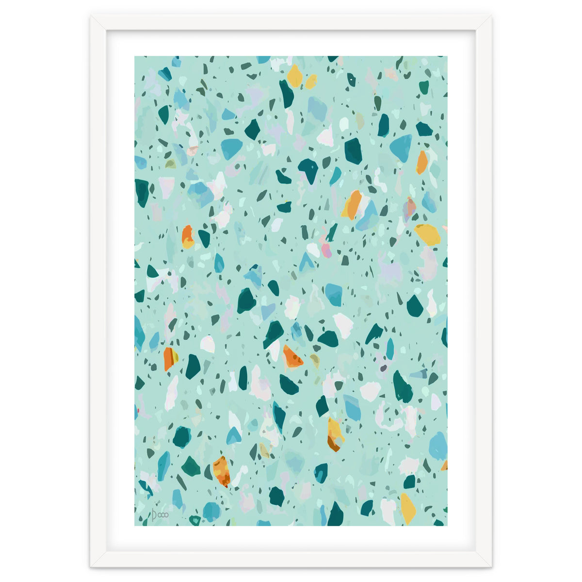 Blue Terrazzo