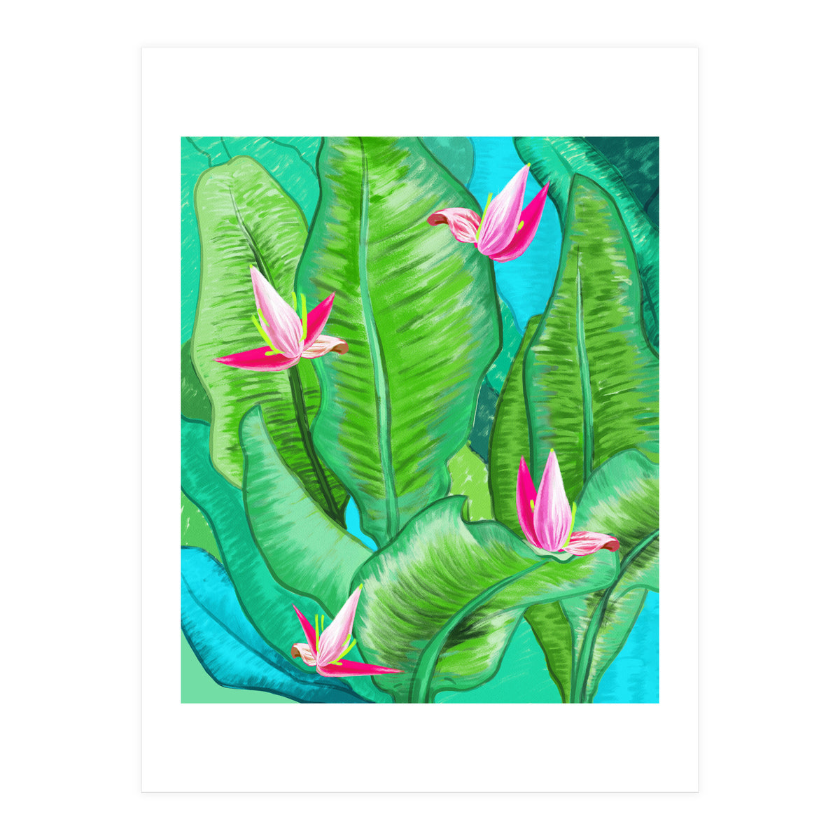 Banana Floral (Print Only)