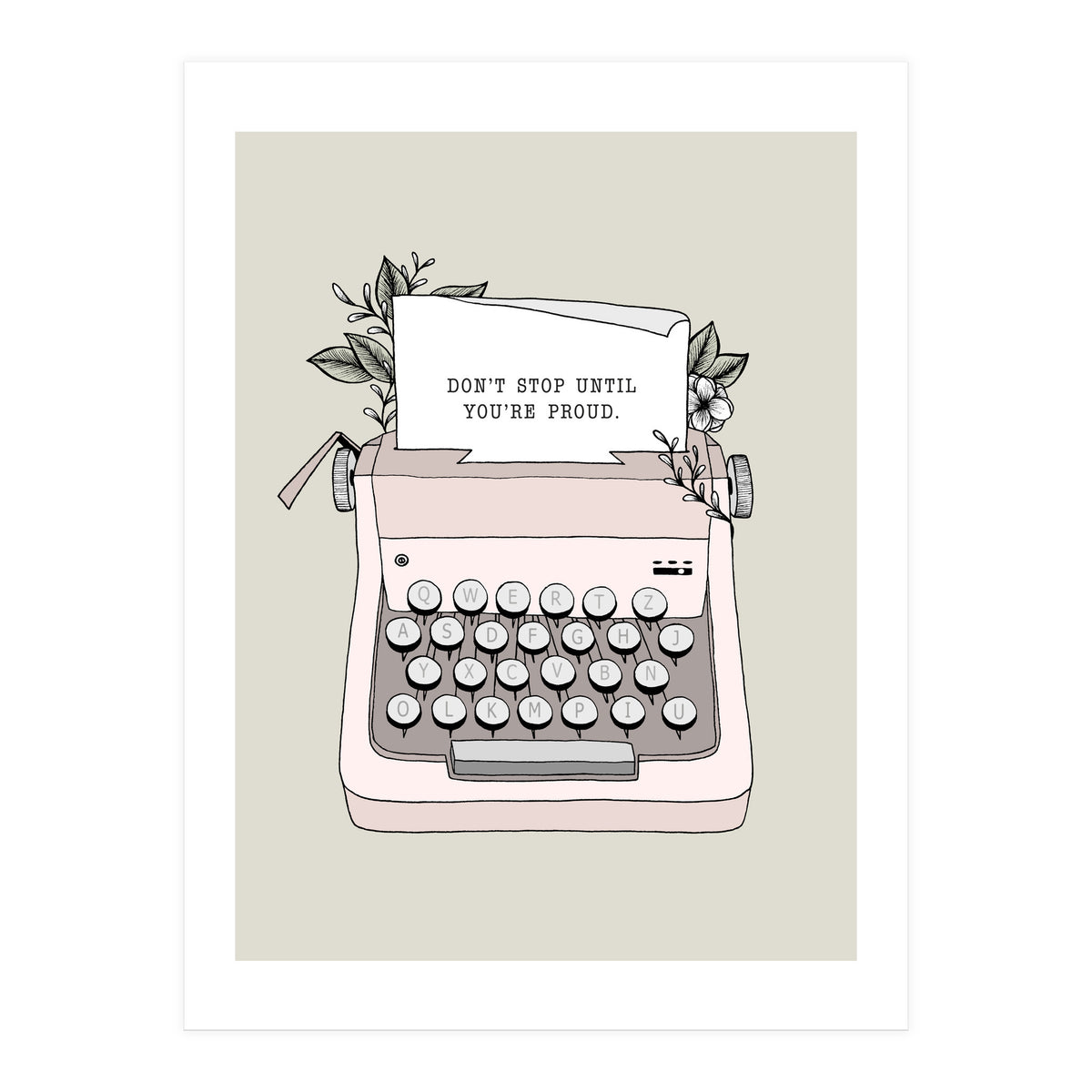 Don't Stop (Print Only)