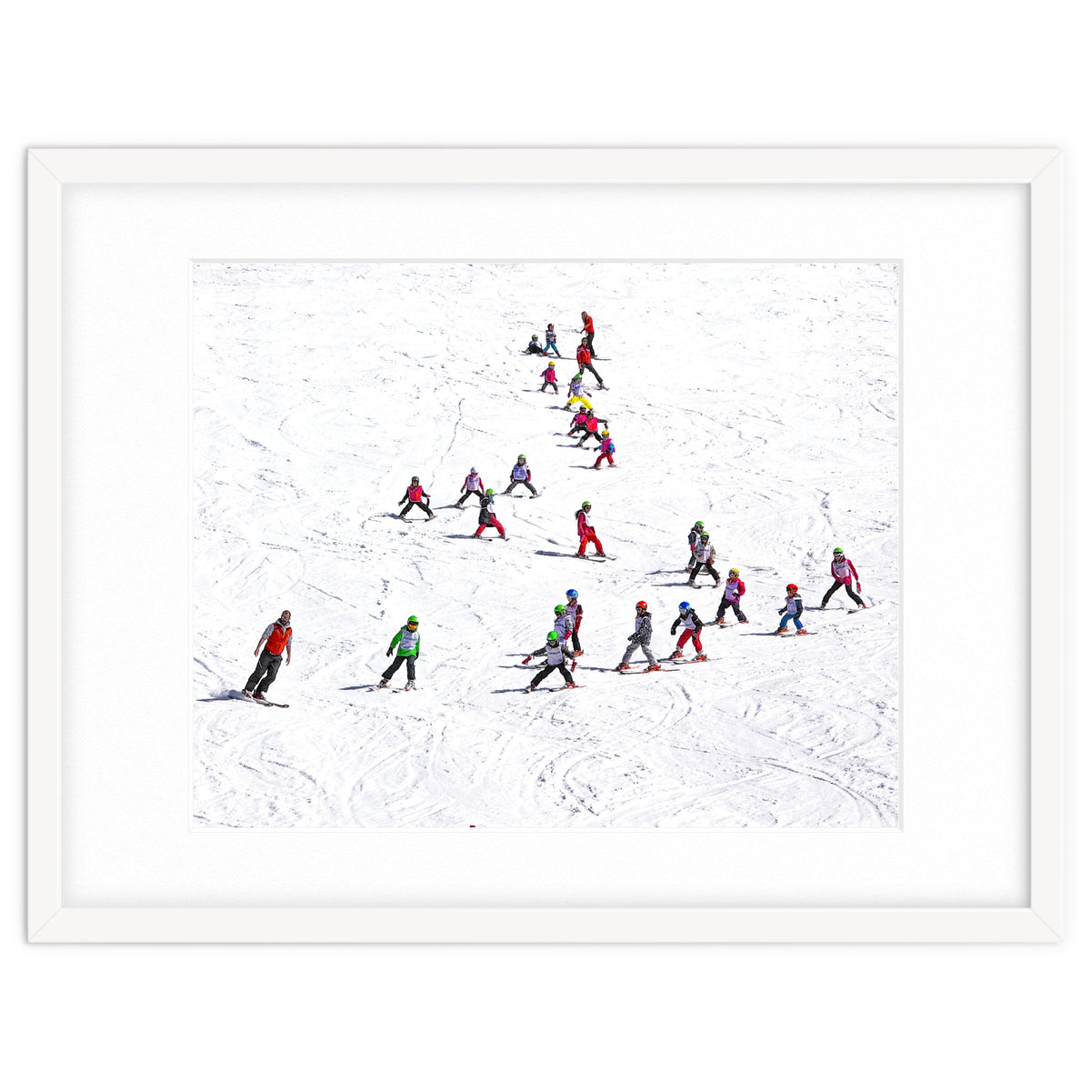 Ski school (Colour)