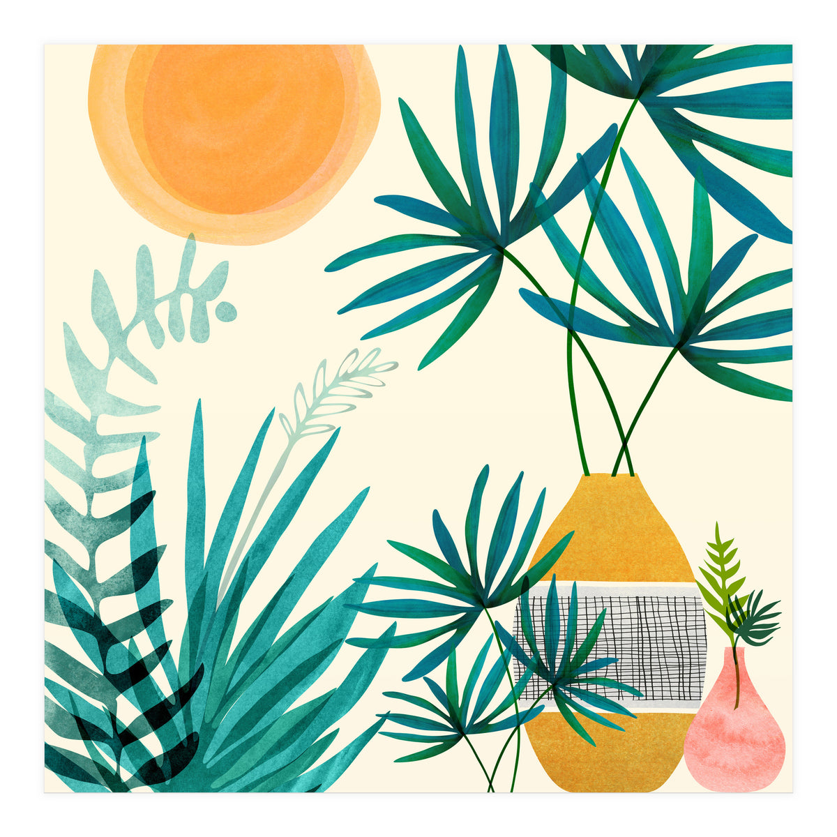 Moroccan Garden (Print Only)