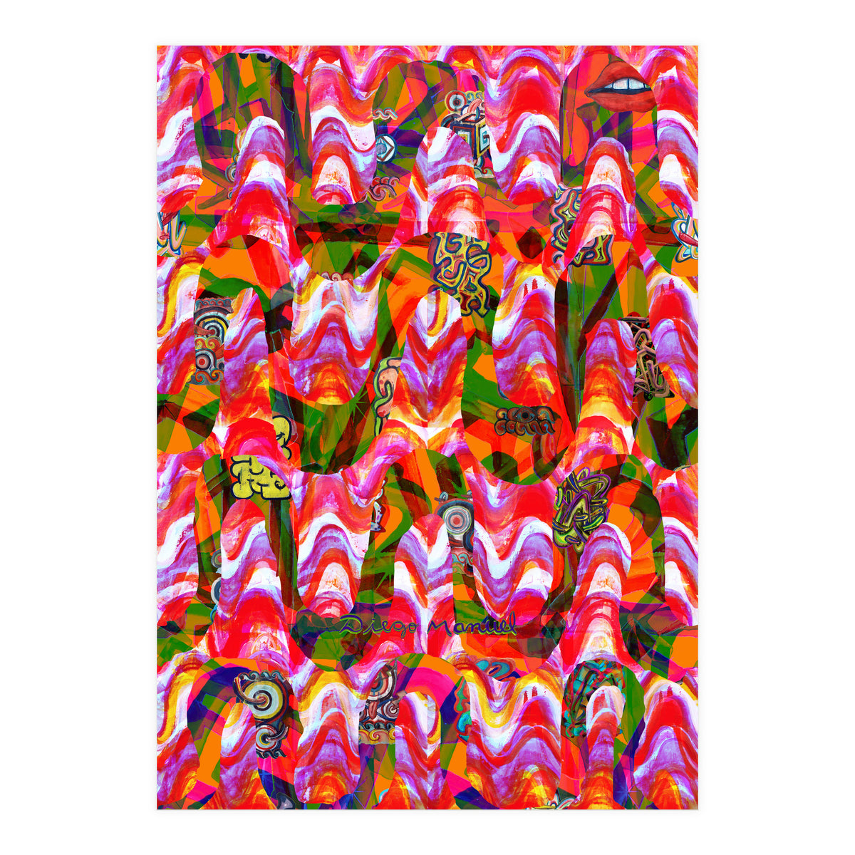 Pop Abstract 14 (Print Only)