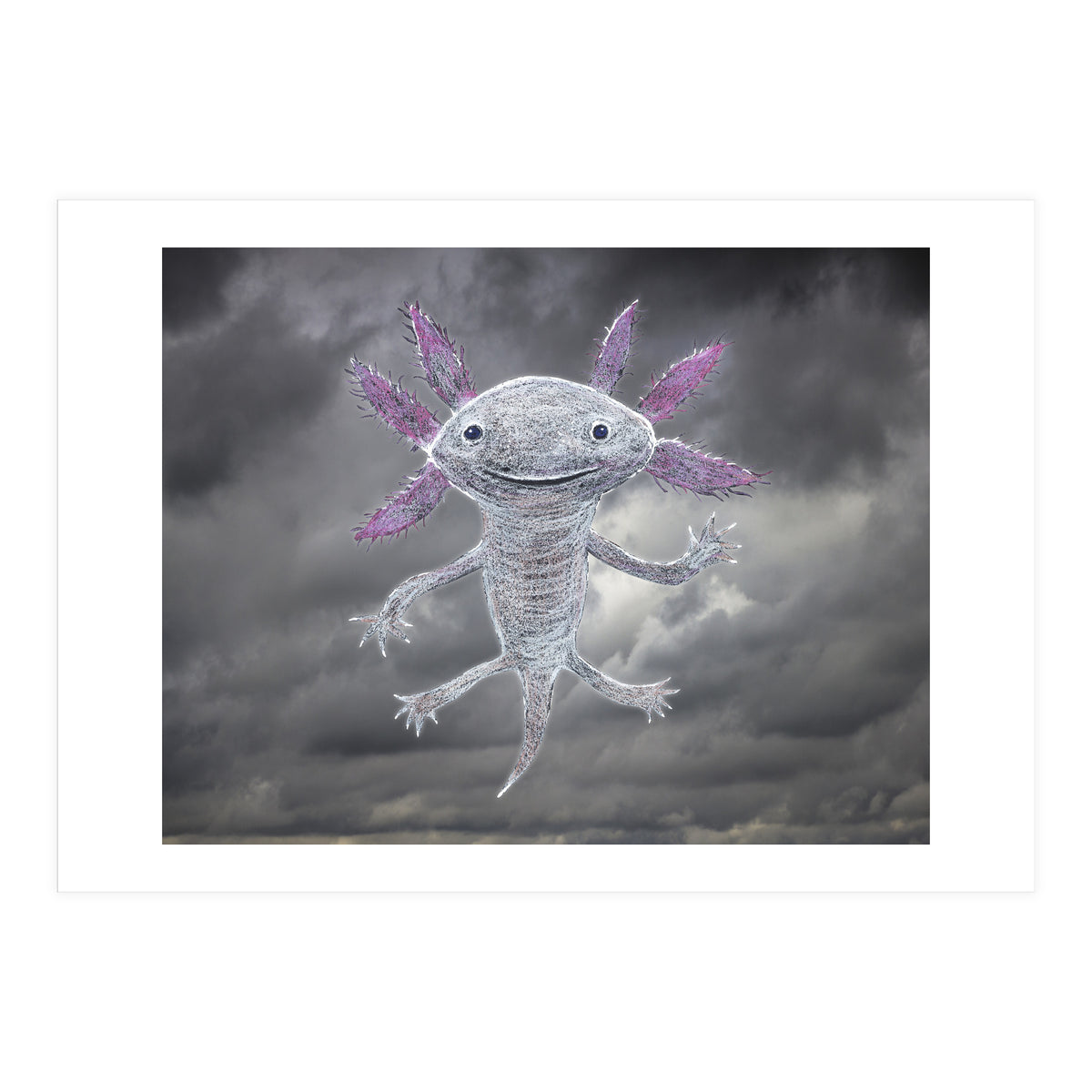 Axolotl god (Print Only)