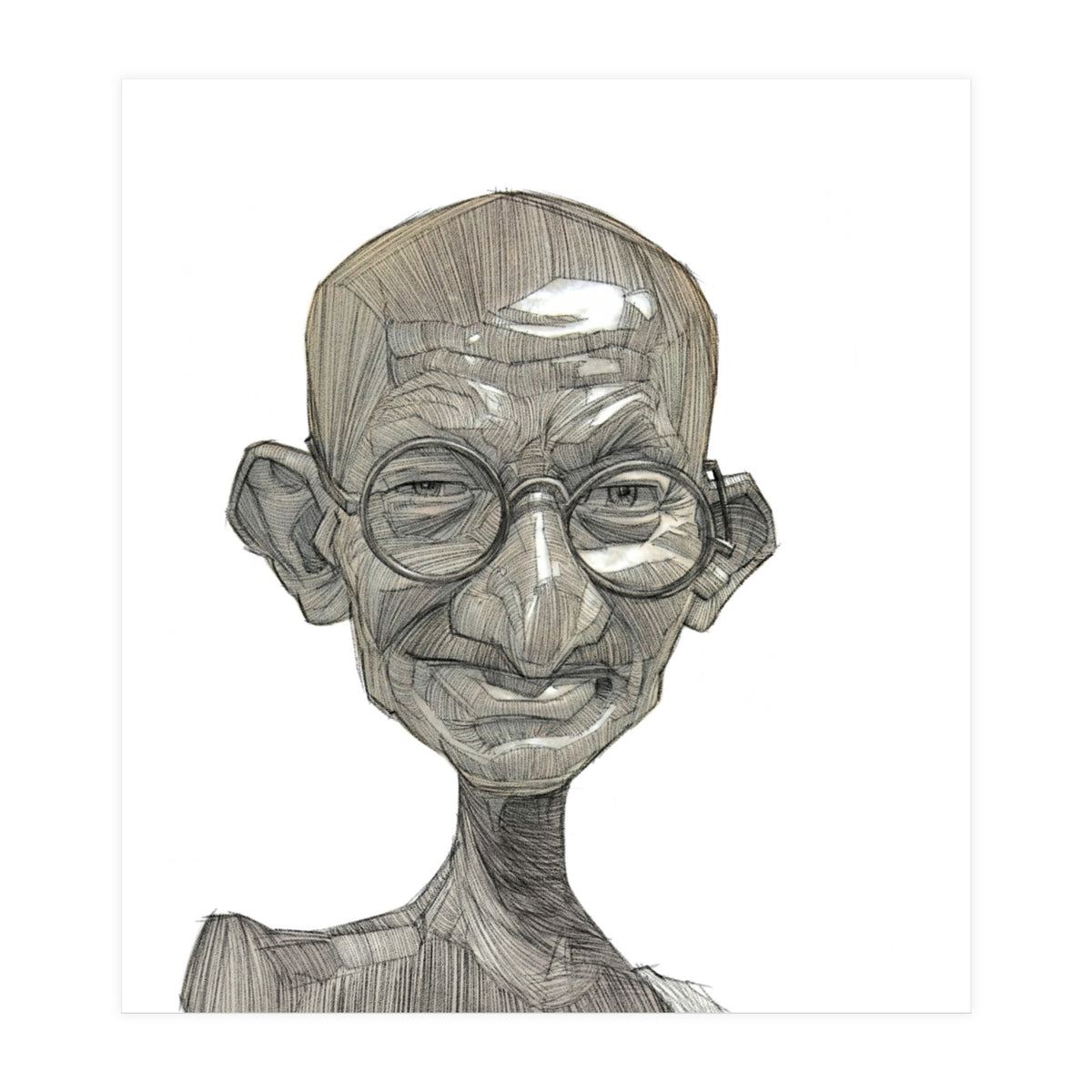 Mahatma Gandhi (Print Only)