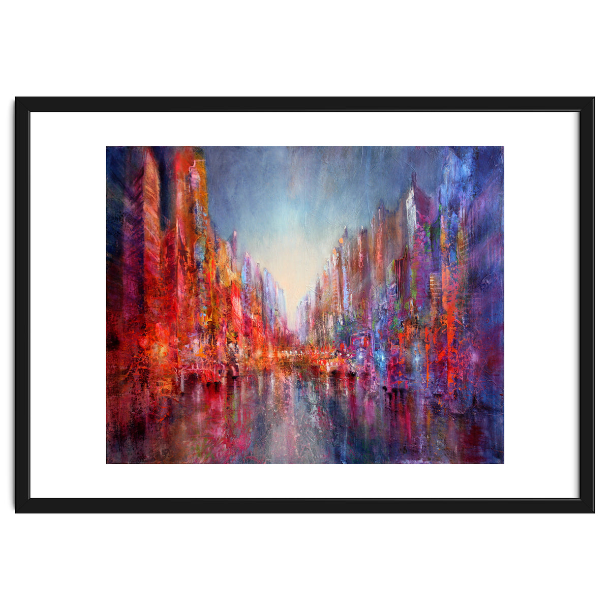 Stadt Am Fluss  - city on the riverside