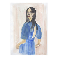 The Blue Dress (Print Only)