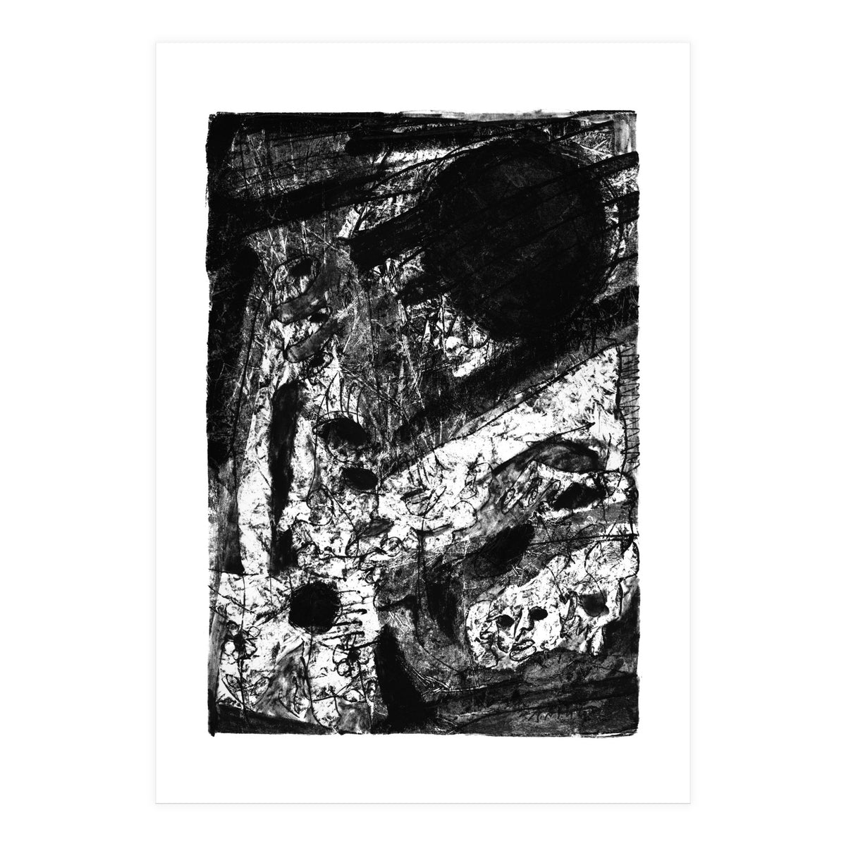 On That Day - b&w (Print Only)