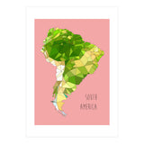 SOUTH AMERICA – Pink (Print Only) thumbnail