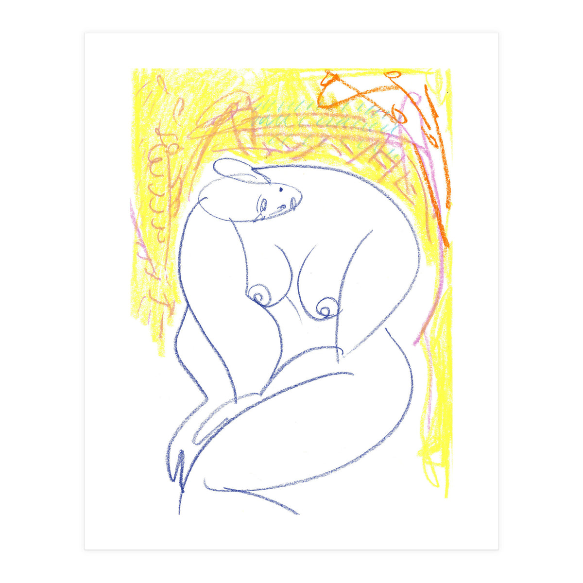 Me On The Chair #2 (Print Only)