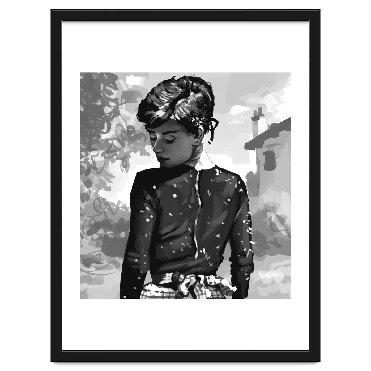Audrey Monochrome