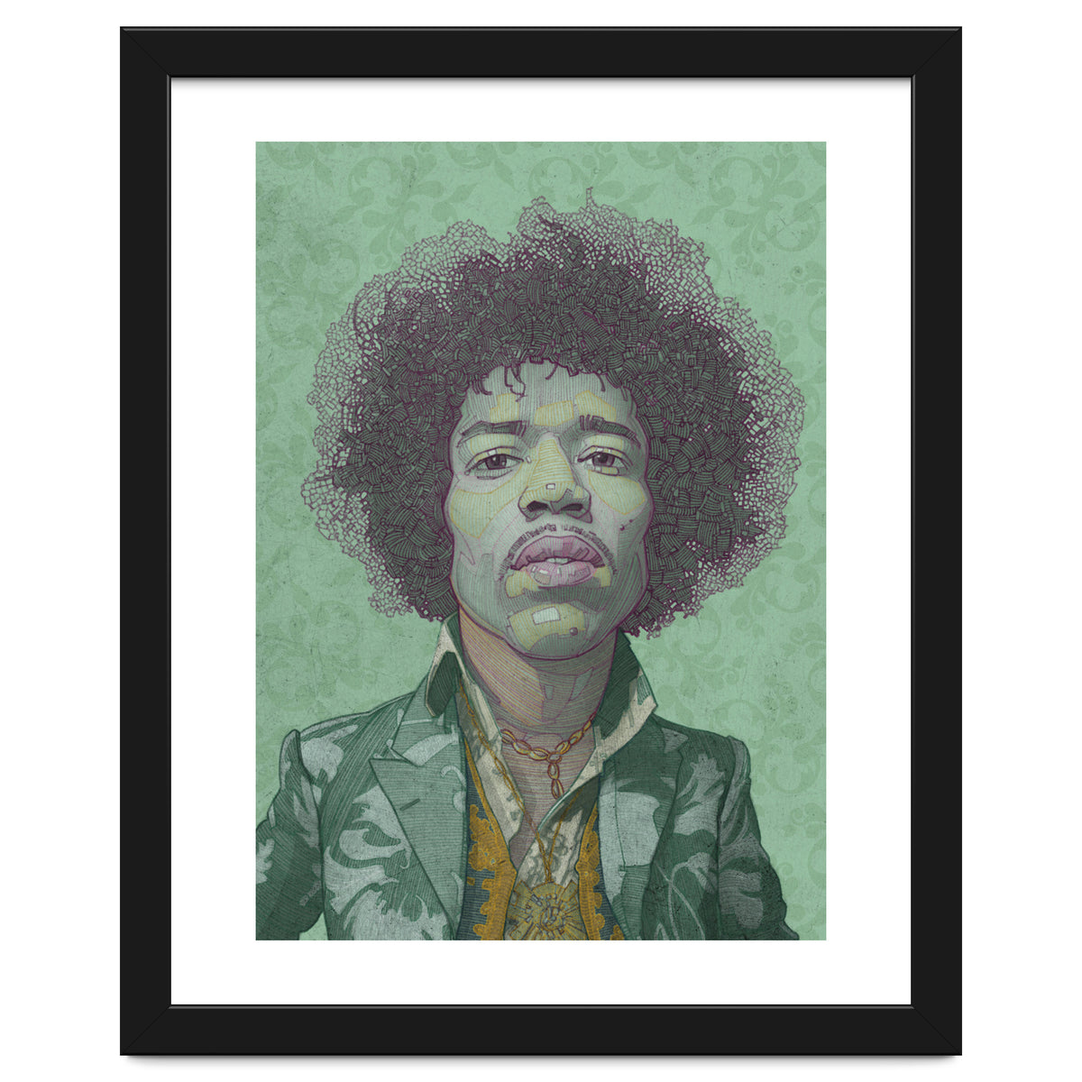 Hendrix Illustration