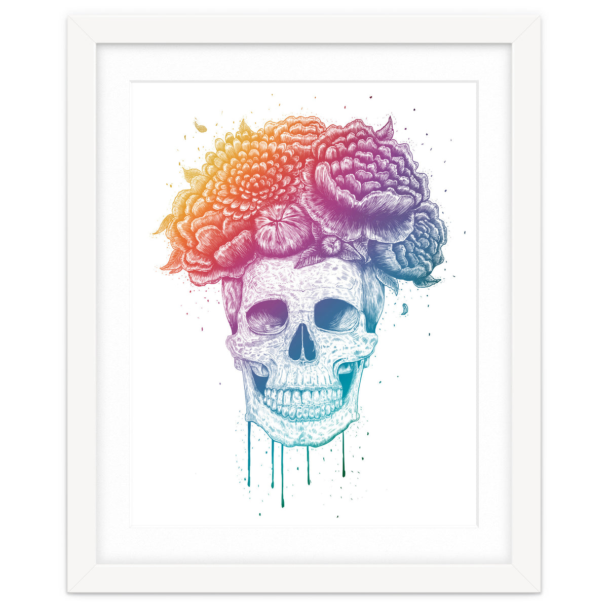 Colorful Skull