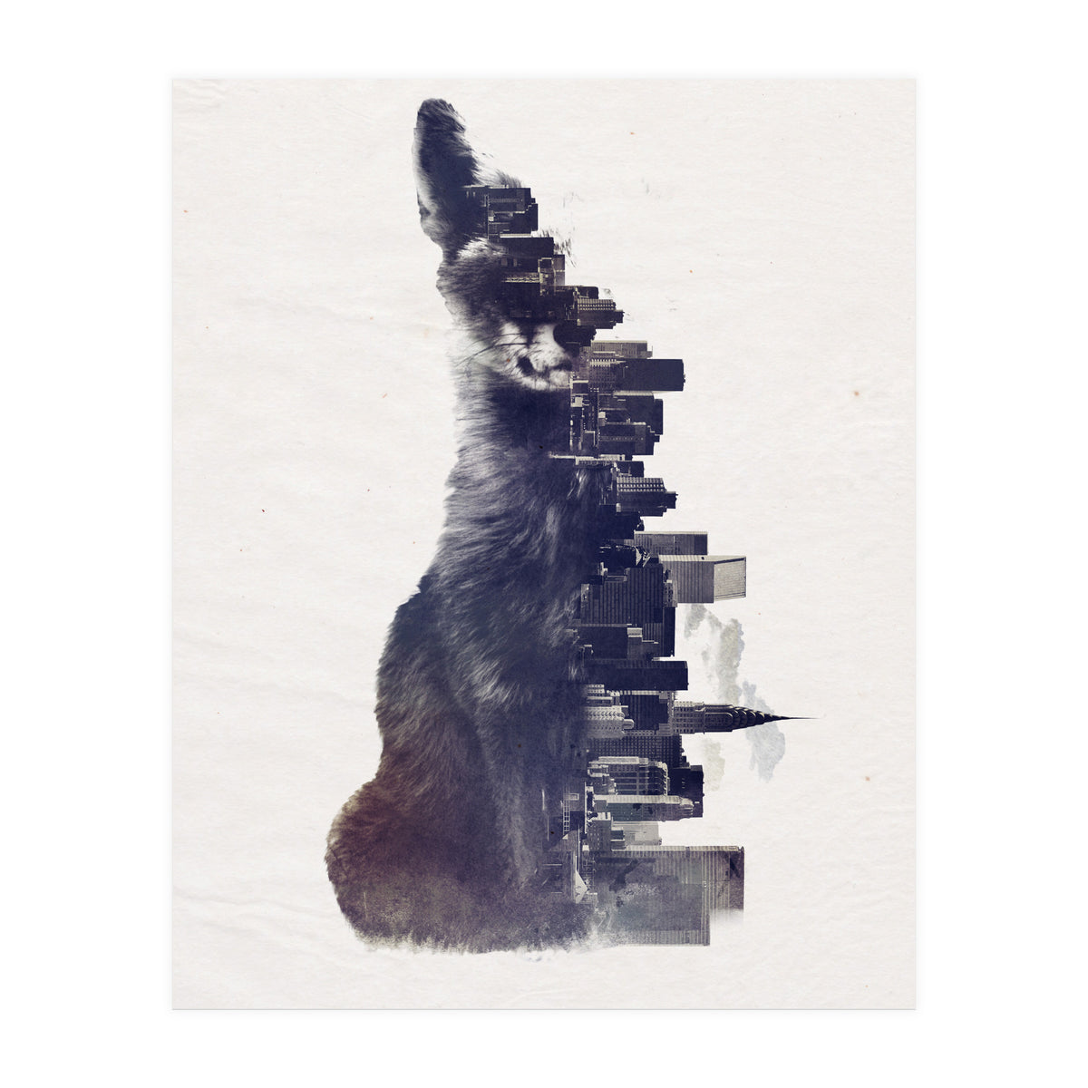 Fox From The City (Print Only)