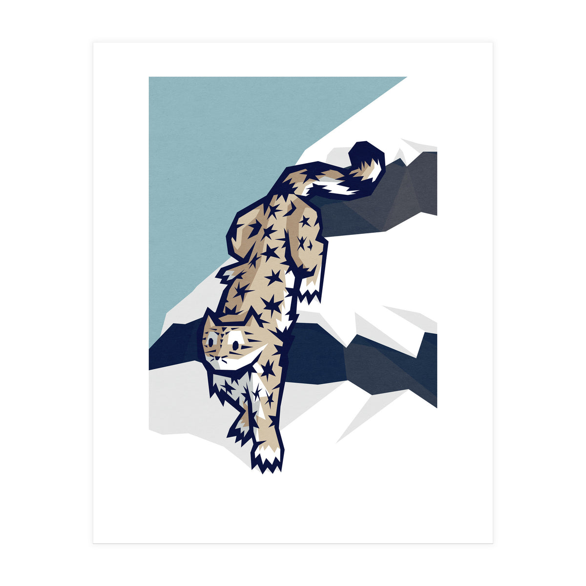 Snow leopard (Print Only)