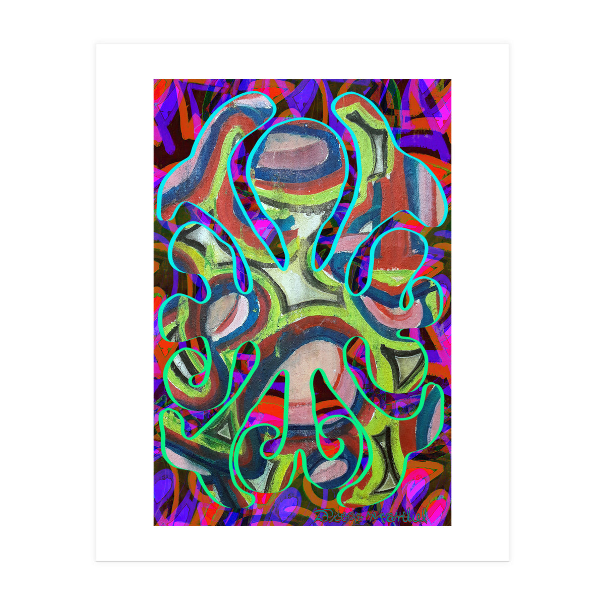 Pop Abstract 2023 Tapiz 55 (Print Only)