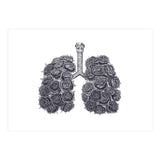 Lungs With Peonies (Print Only) thumbnail
