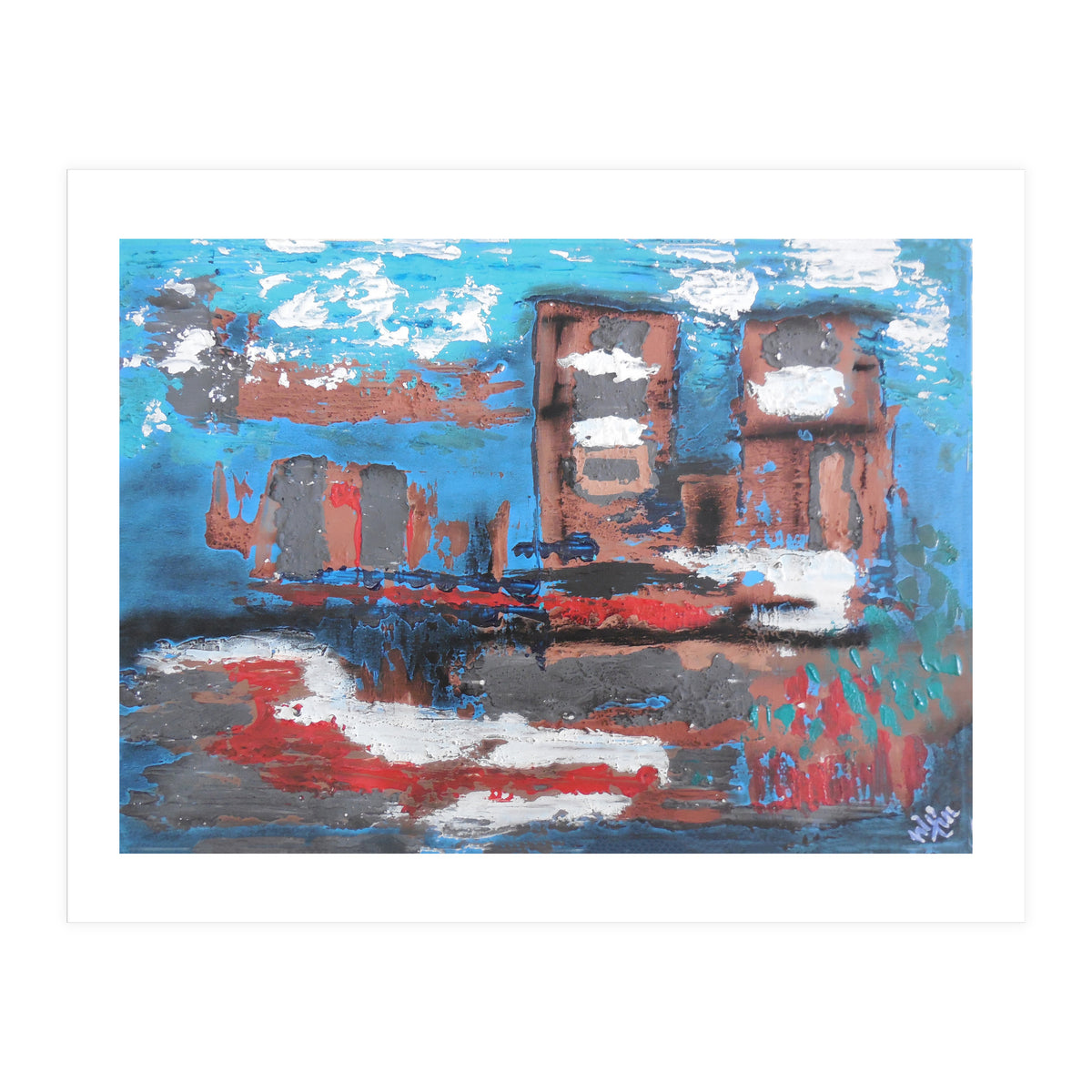 Abstraction 9 Home Calling (Print Only)