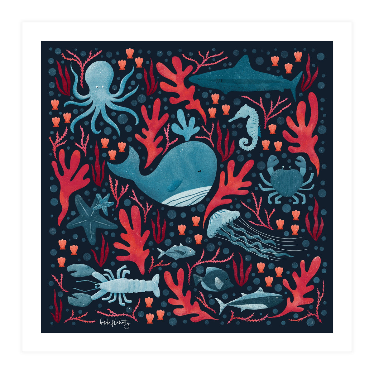 Under The Waves (Print Only)