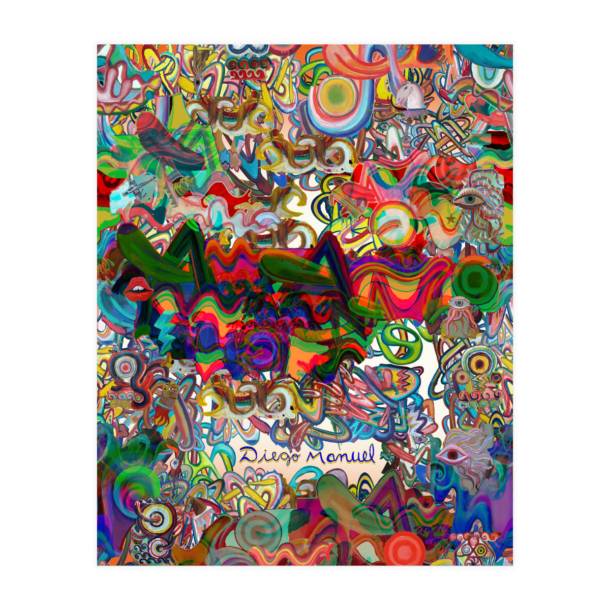 Graffitis 2021 Tapiz 13 (Print Only)