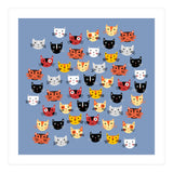 Multiple Cats (Print Only) thumbnail