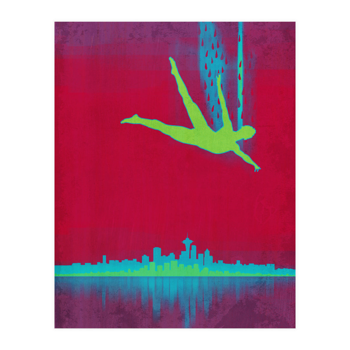 Big city: Falling Two (Print Only)