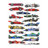 F1 Cars (Print Only) thumbnail