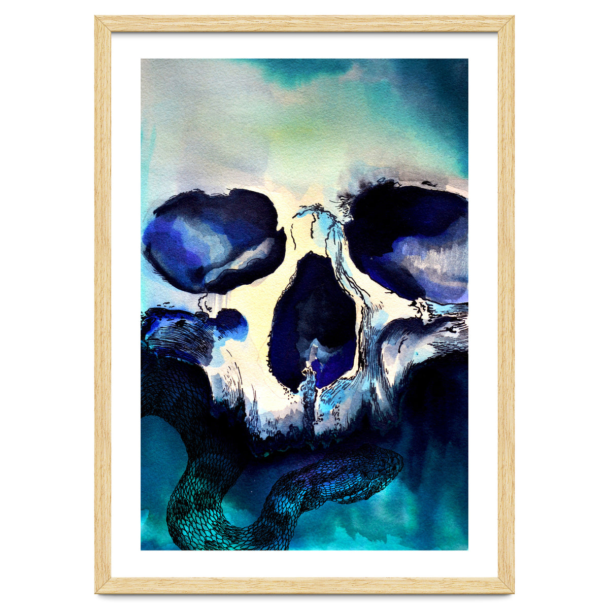 Blue Skull