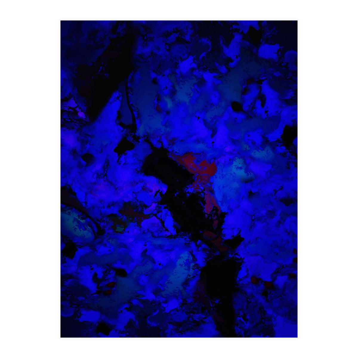 A Dark Blue Crash (Print Only)