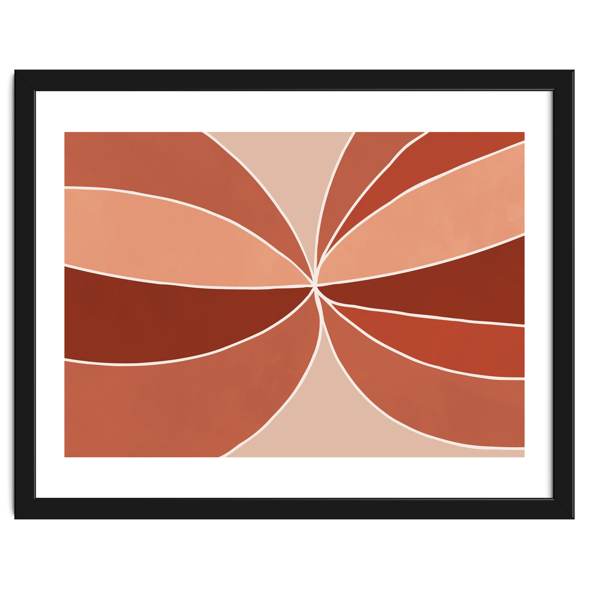 Boho Earth Tones Lines