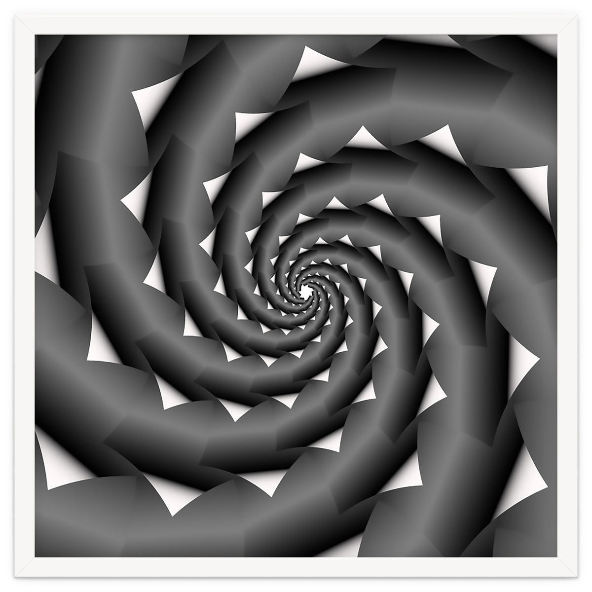 3D Abstract Spiral Design ART