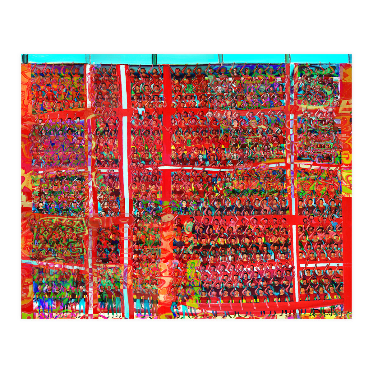 Gran Hinchada Roja 12 (Print Only)