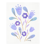 Watercolour Tulips | Purple (Print Only) thumbnail