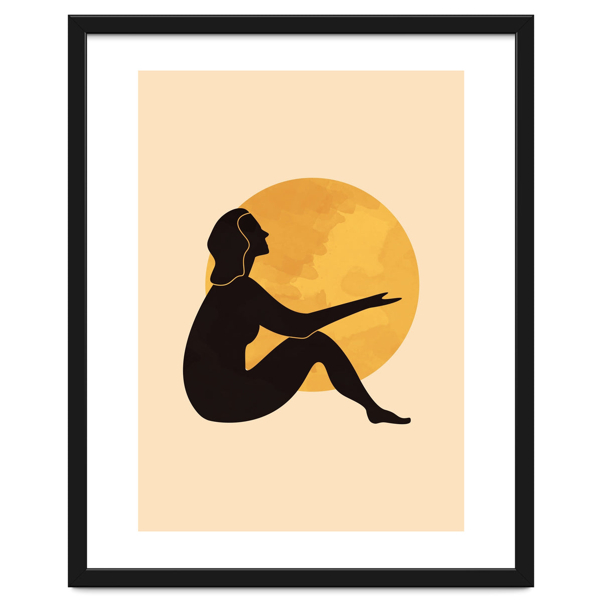 Woman And The Moon II