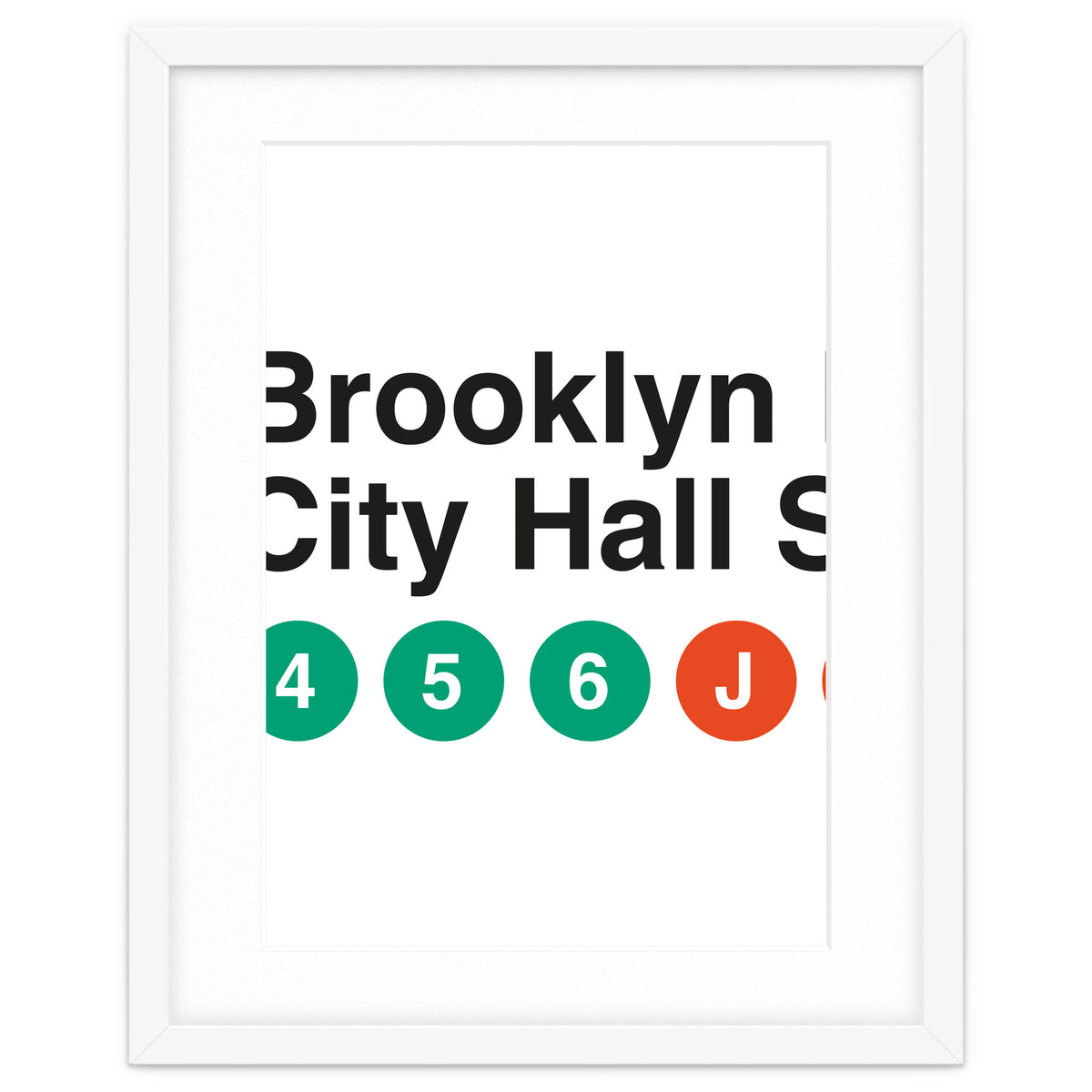 Vignelli's Subway Sign