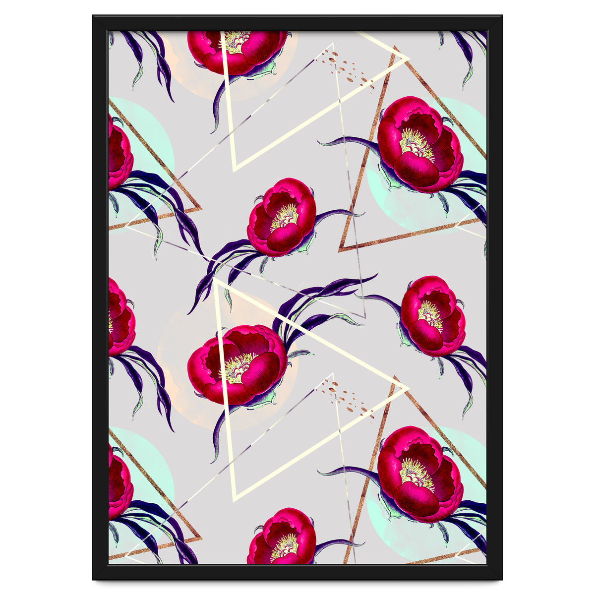 Flowery blooming with geometric II