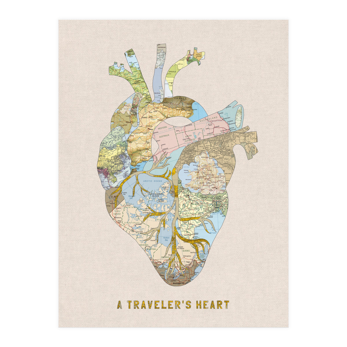 A Traveller's Heart (US) (Print Only)