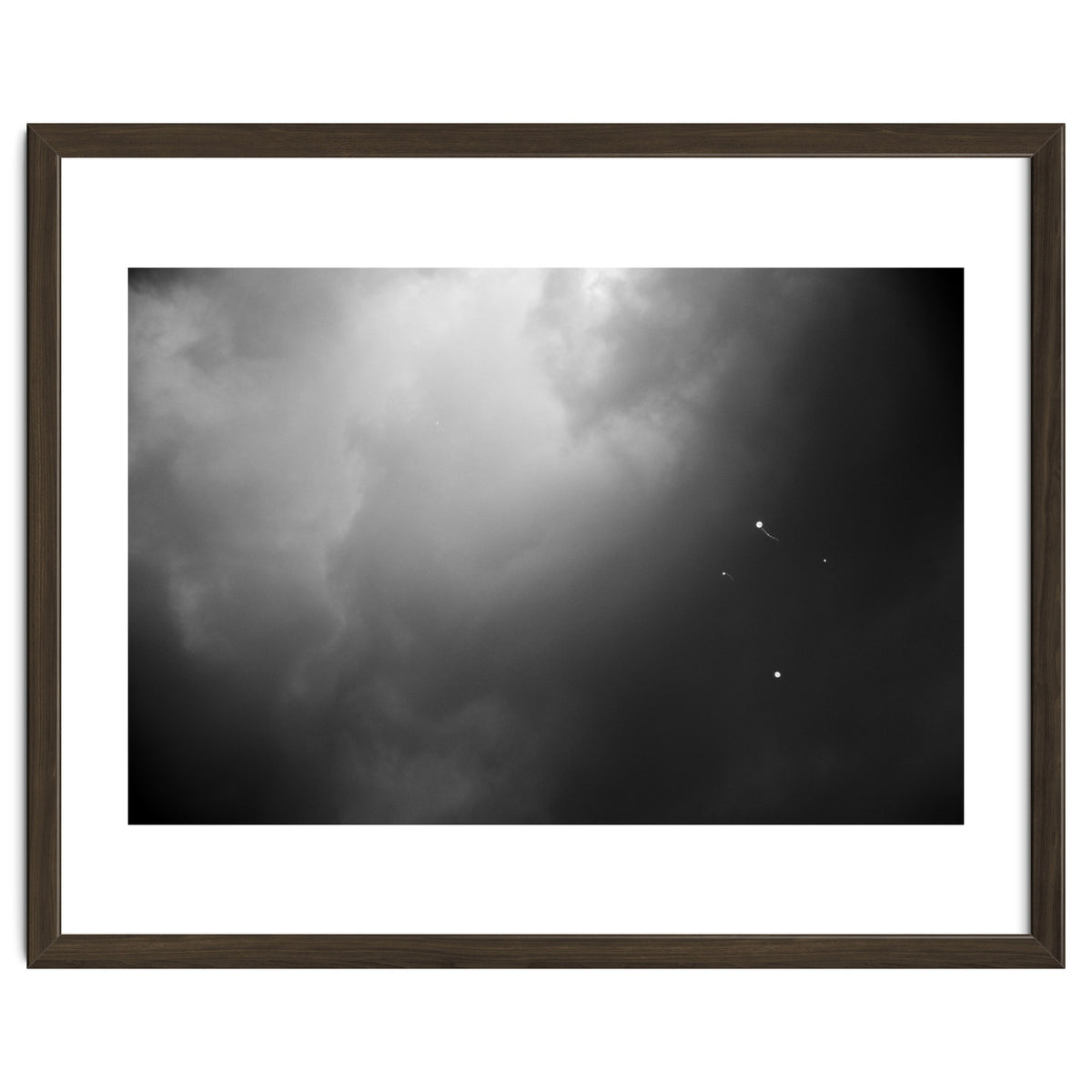 Four balloons and another one