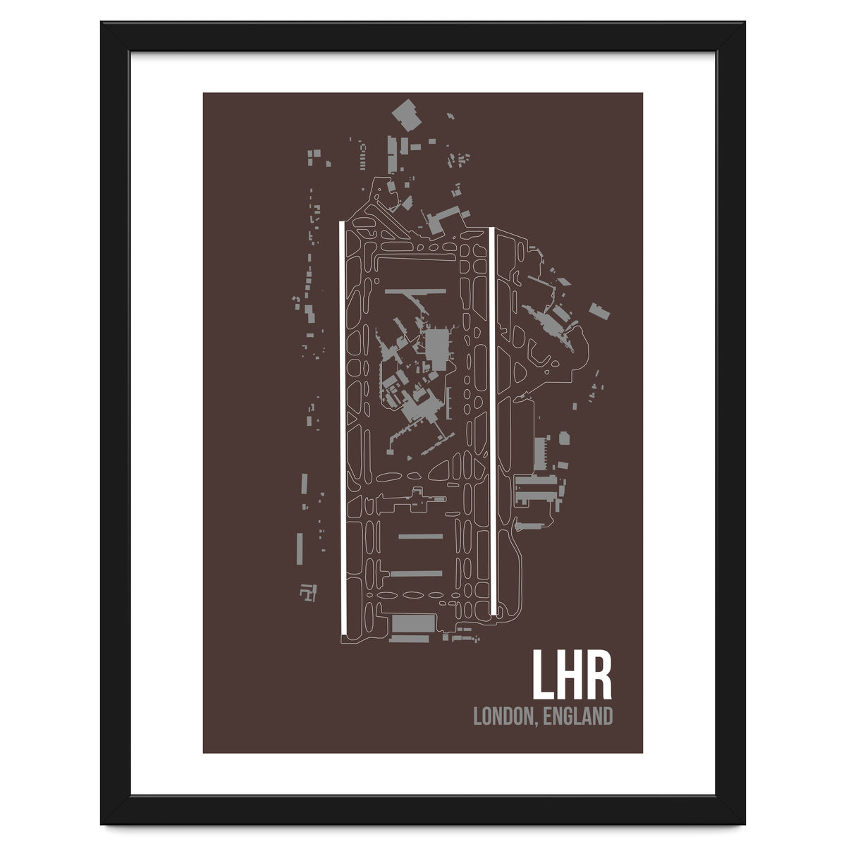 London Heathrow Airport Layout