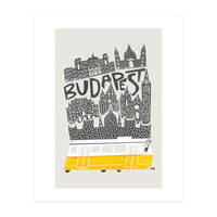 Budapest Cityscape (Print Only)