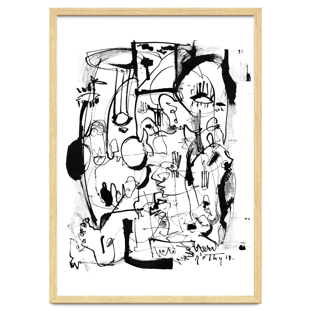 Inside The Mind - b&w