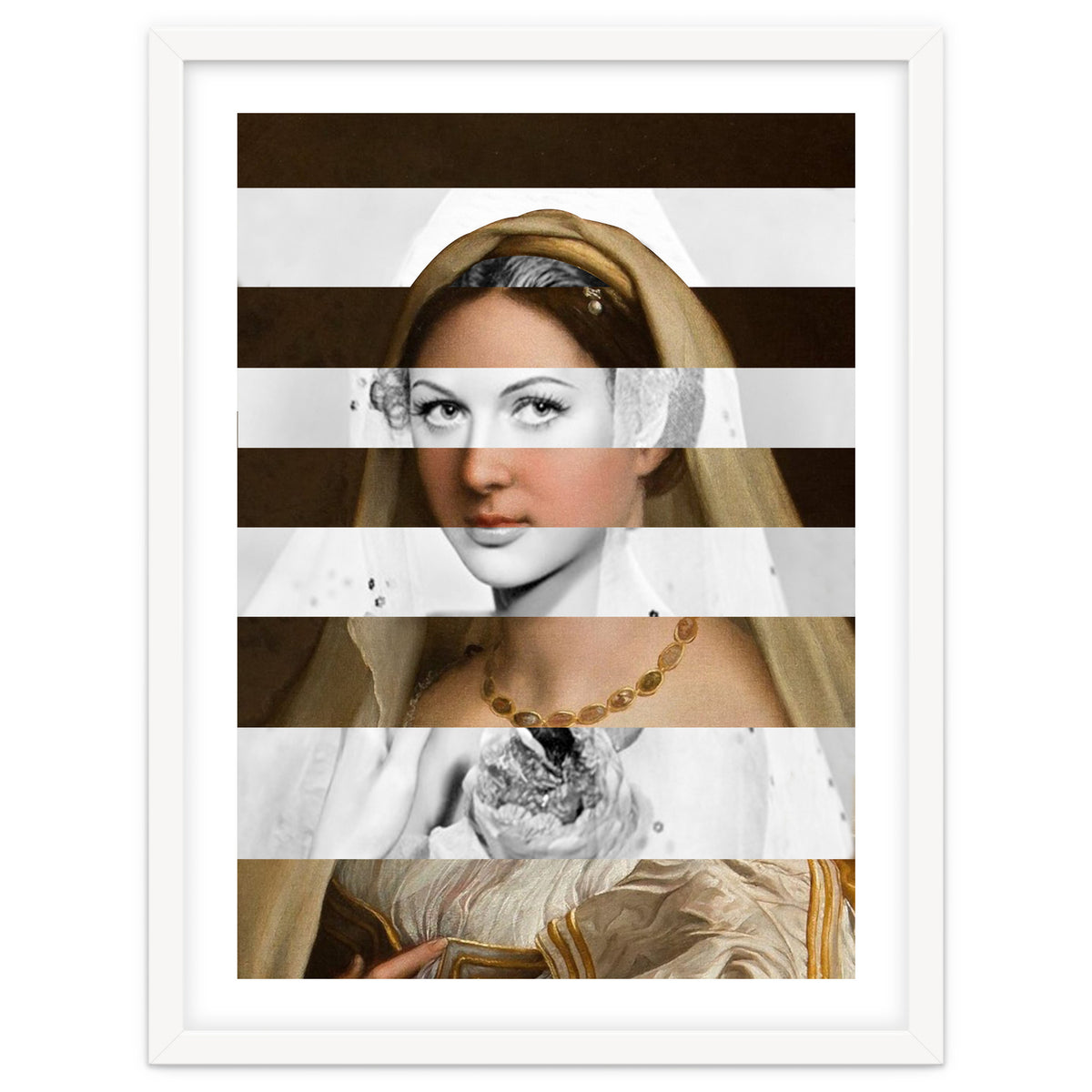 Raphael's Woman With A Veil & Hedy Lamarr