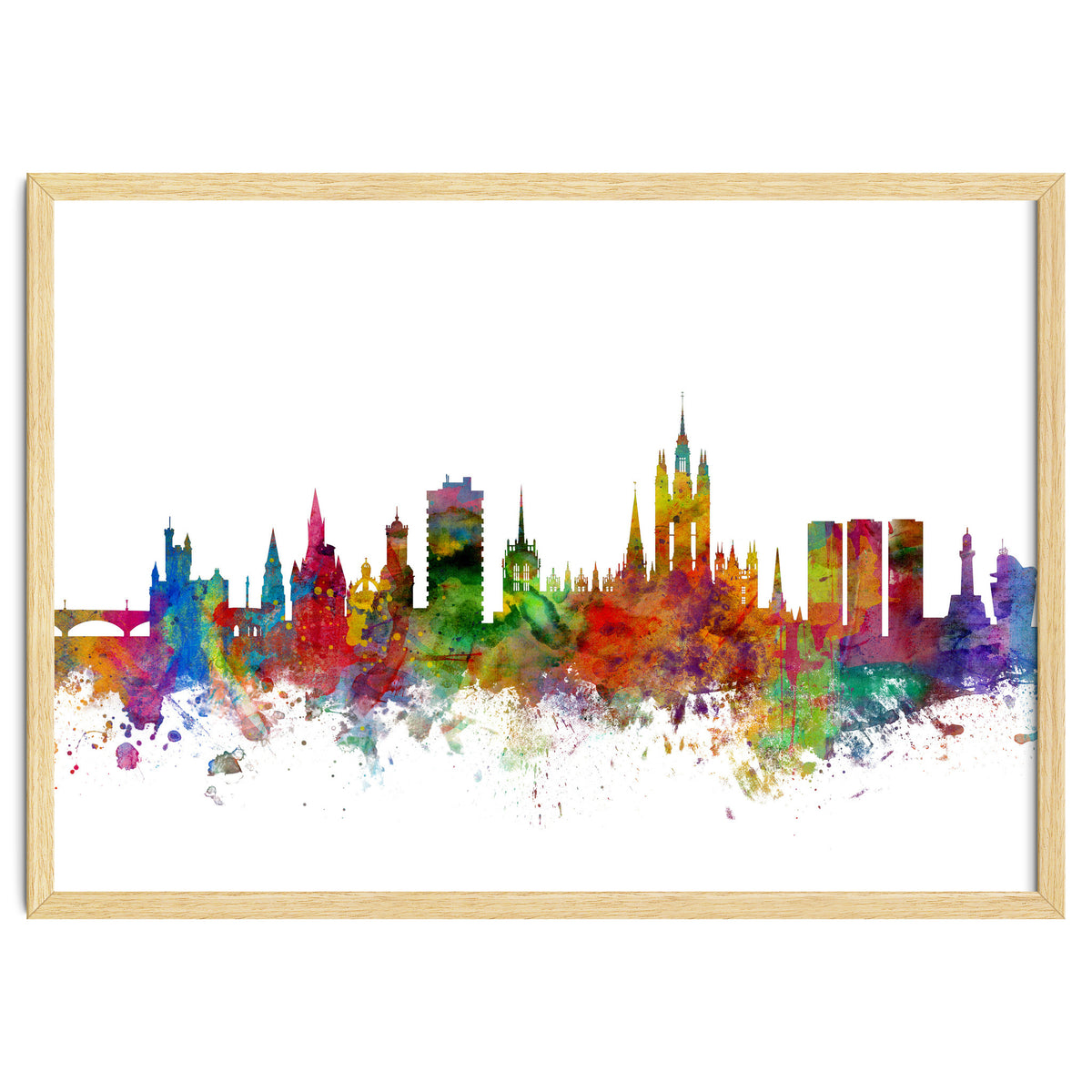 Aberdeen Scotland Skyline