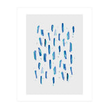 Brush Strokes Blue (Print Only) thumbnail