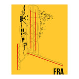 Frankfurt Airport Layout (Print Only) thumbnail