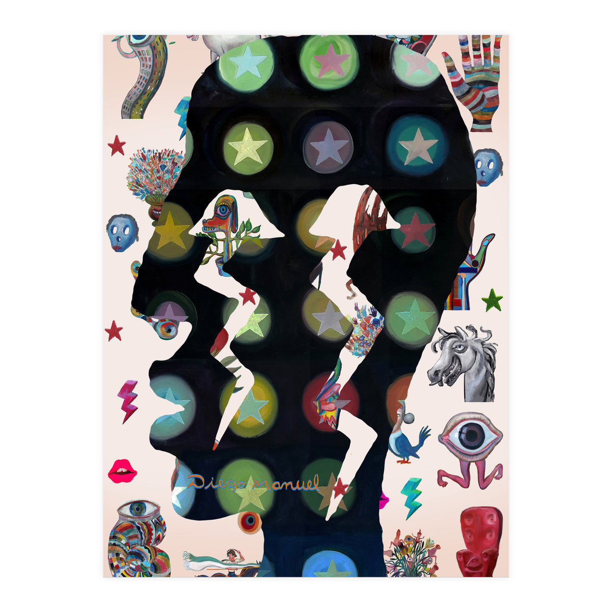 Perfil Con Rayos B 10 (Print Only)