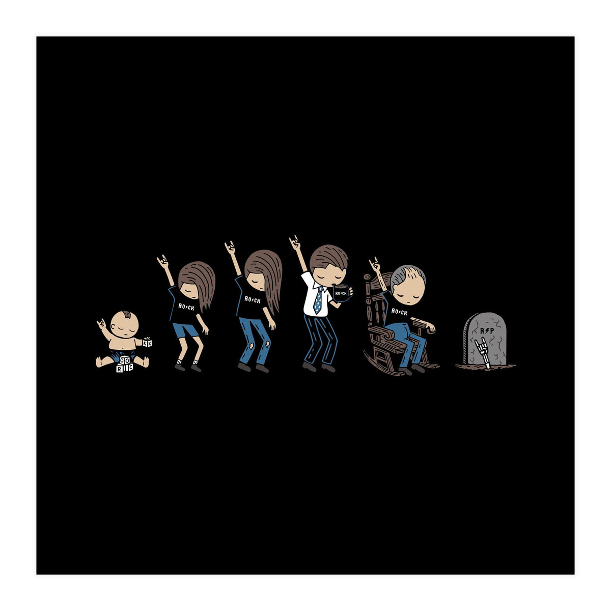 Rock Of Stages (Print Only)