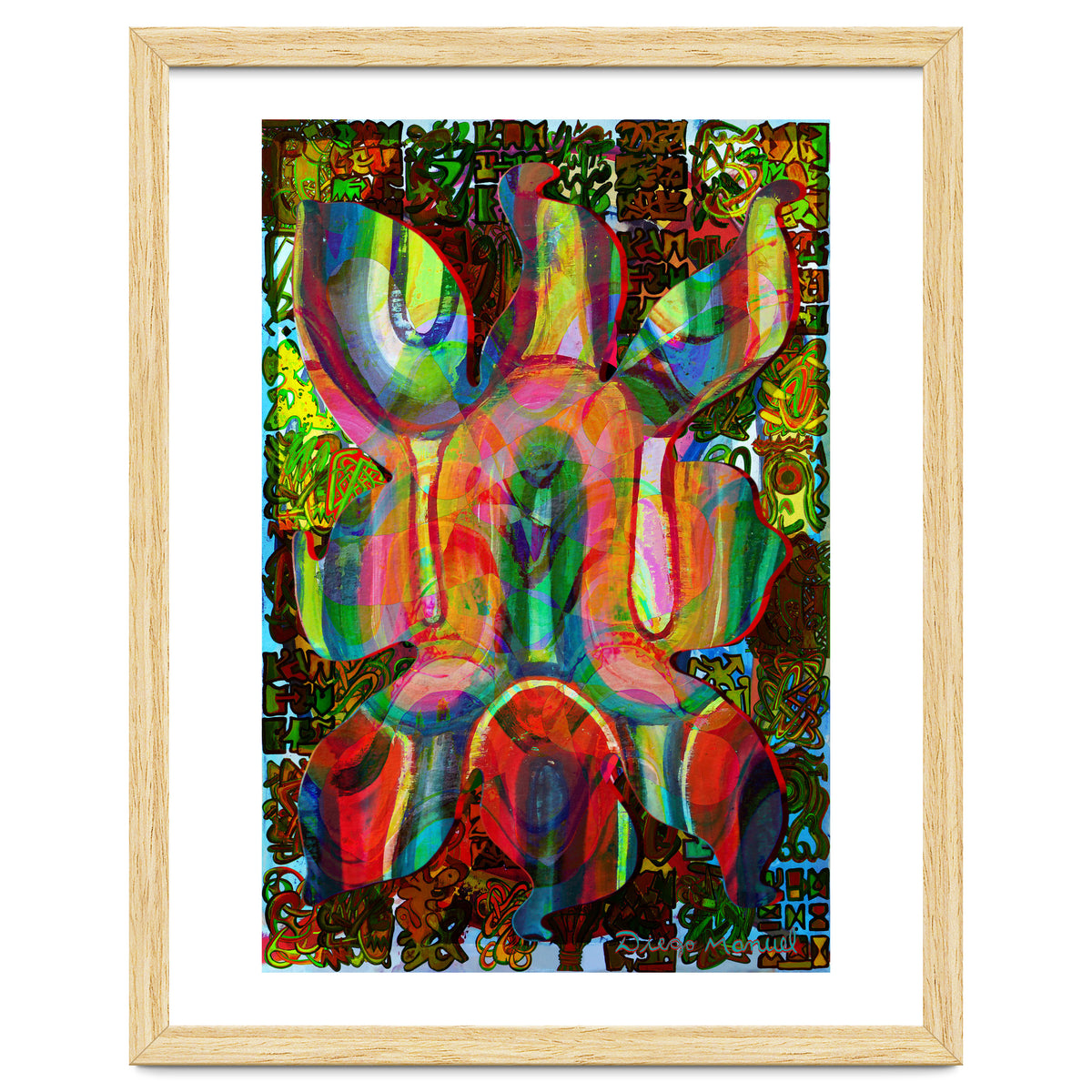 Pop Abstract 2023 Tapiz 105