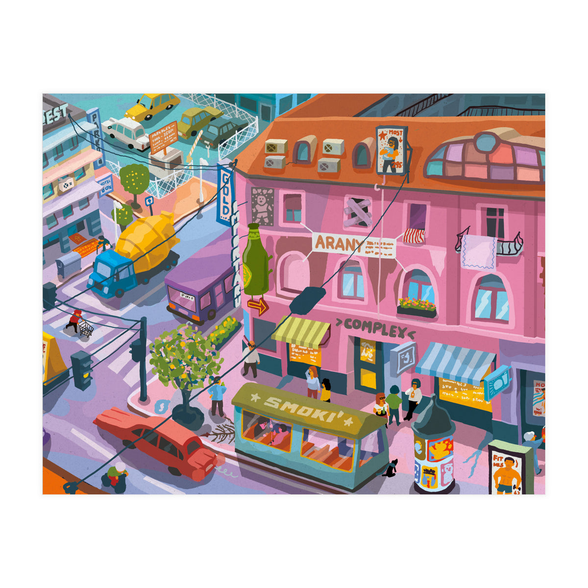 My little Budapest (Print Only)